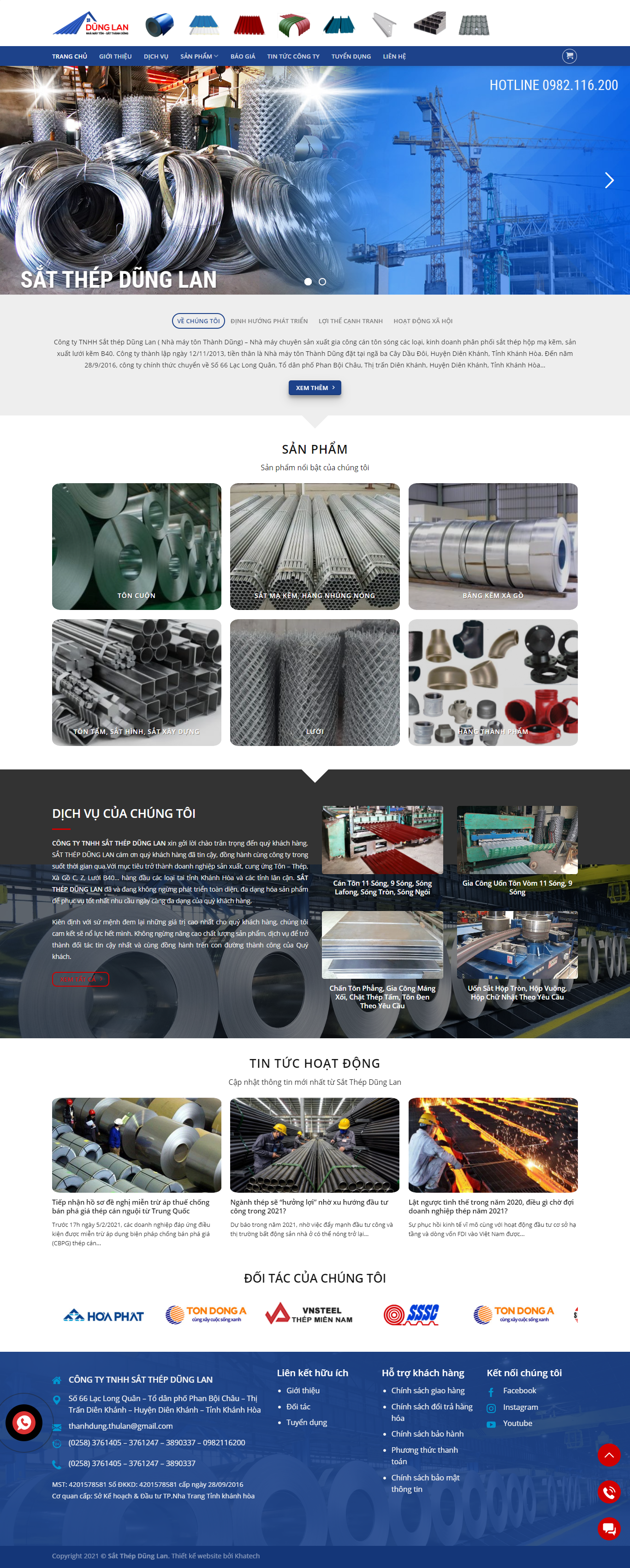 thiet ke website nha trang